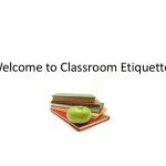 classroom etiquette